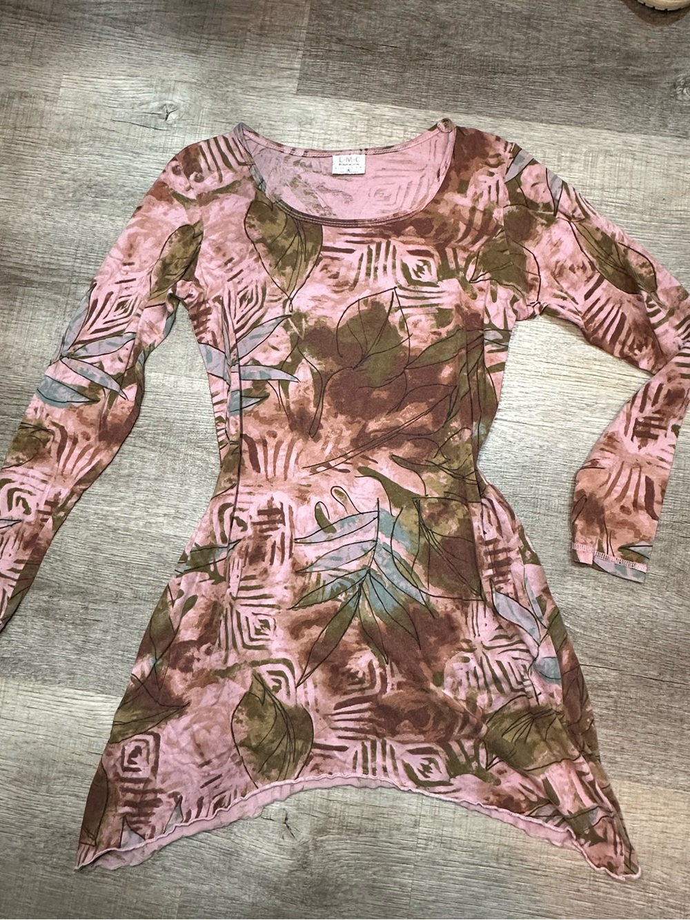 Y2K Color Me Cotton Boho Earthy Dress
